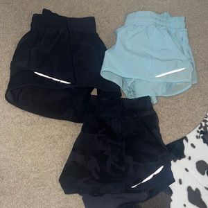 Lululemon hotty hot shorts